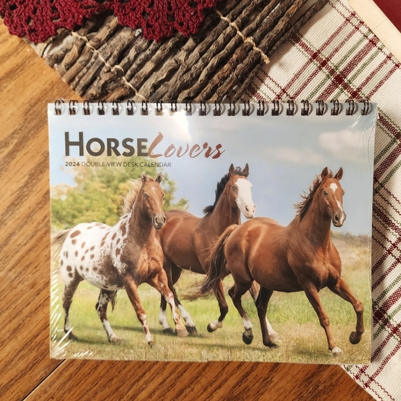 2024 Double-View DESK CALENDAR - Picture 1 of 4